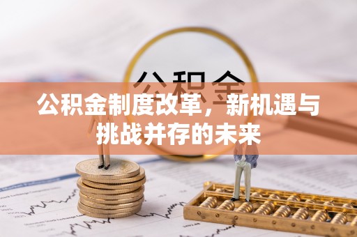 猇亭公积金制度改革，新机遇与挑战并存的未来