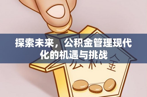 猇亭探索未来，公积金管理现代化的机遇与挑战