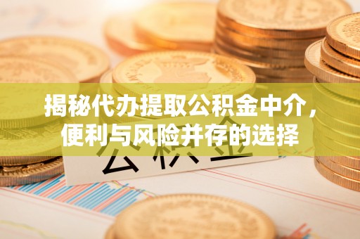 猇亭揭秘代办提取公积金中介，便利与风险并存的选择