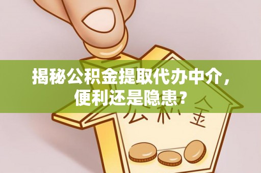 猇亭揭秘公积金提取代办中介，便利还是隐患？