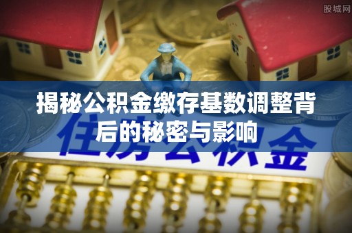 猇亭揭秘公积金缴存基数调整背后的秘密与影响