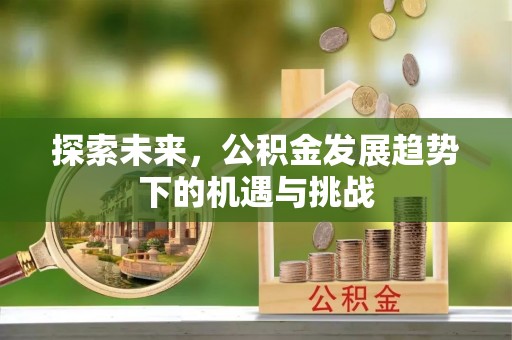 猇亭探索未来，公积金发展趋势下的机遇与挑战