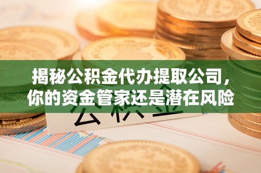 猇亭揭秘公积金代办提取公司，你的资金管家还是潜在风险？