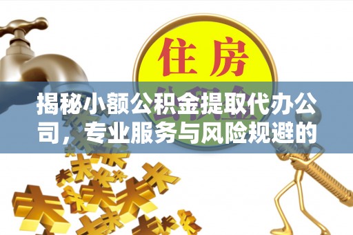 猇亭揭秘小额公积金提取代办公司，专业服务与风险规避的平衡艺术