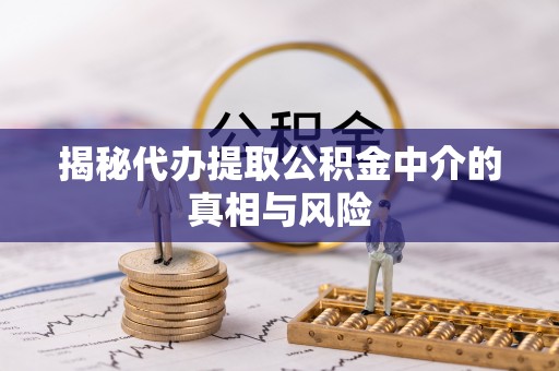 猇亭揭秘代办提取公积金中介的真相与风险