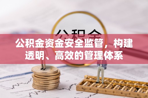 猇亭公积金资金安全监管，构建透明、高效的管理体系